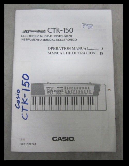 manual casio ctk 533