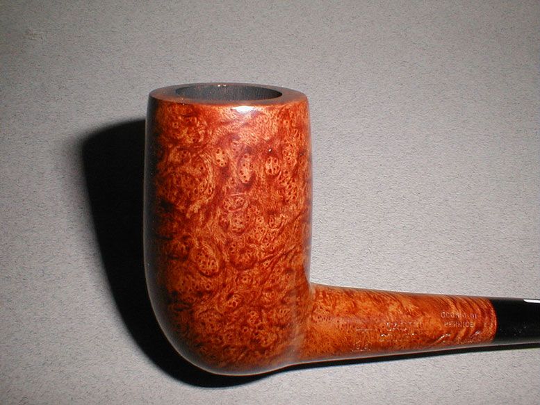 Castello Collection Occhio di Pernice Bent Billiard Pipe * Mint 