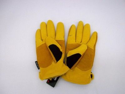 Ryno Deerskin Work Gloves Mens Size Medium  