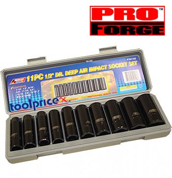 ProForge 1/2 Dr Deep Impact Sockets mMetric Free Ship  