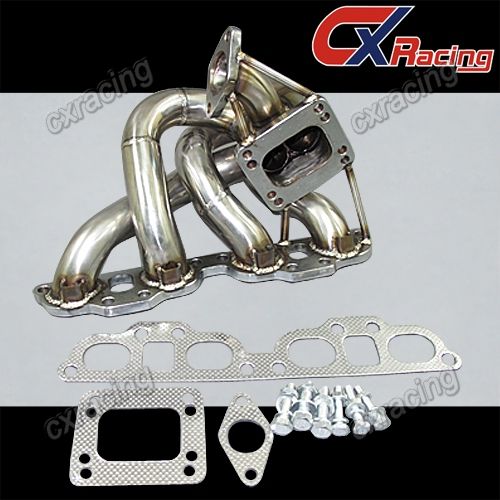 T3 T4 Turbo Manifold 240SX S13 S14 SR20DET New Design  