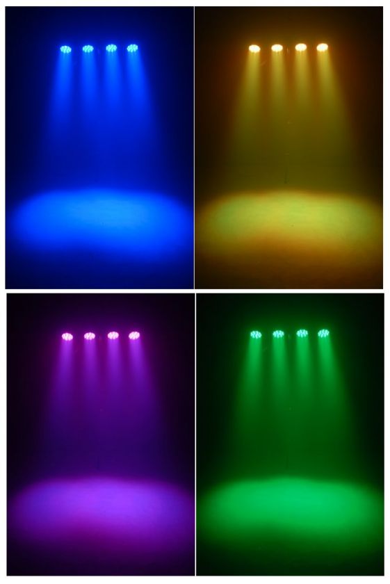 CHAUVET MINI 4BAR LED DJ Stage Wash Light System + Bag  