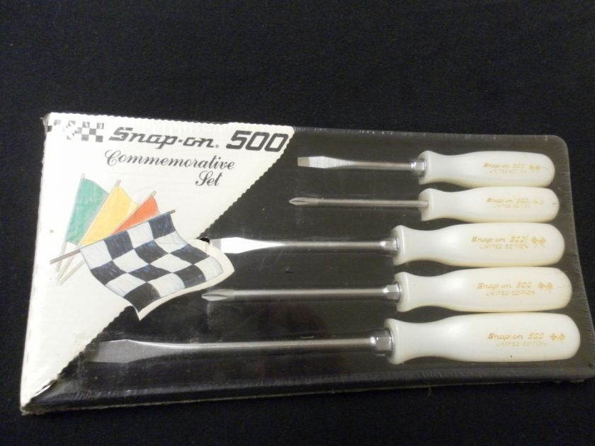 SNAP ON TOOLS 5 PC COMMEMORATIVE SCREWDRIVER SET LIMITED EDITION 500 