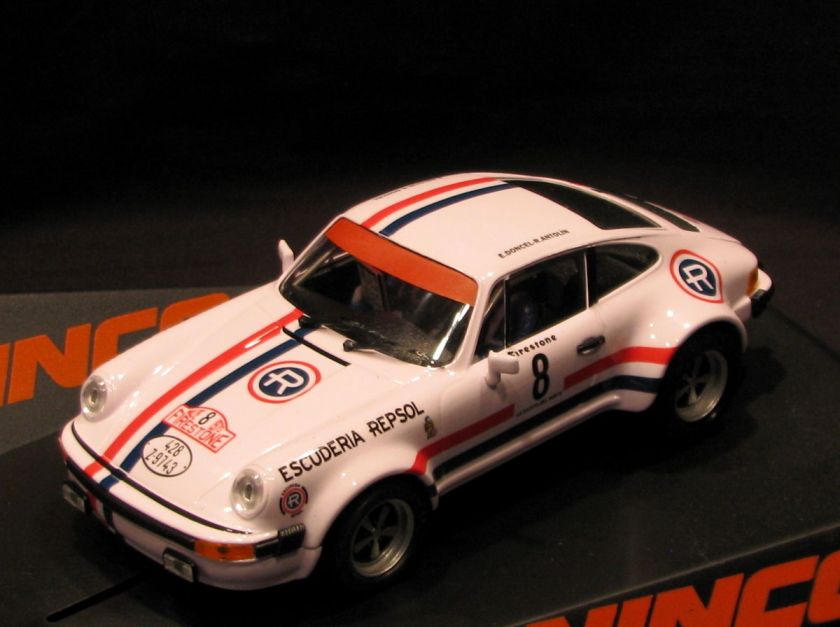   50586 PORSCHE 911S ESCUDERIA REPSOL FIRESTONE #8 1/32 SLOT CAR  