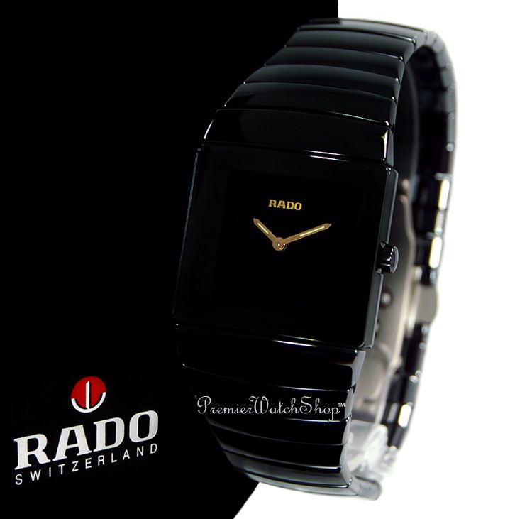 NEW RADO SINTRA MULTI FUNCTION DIGITAL R13354162   BLACK CERAMIC MENS 