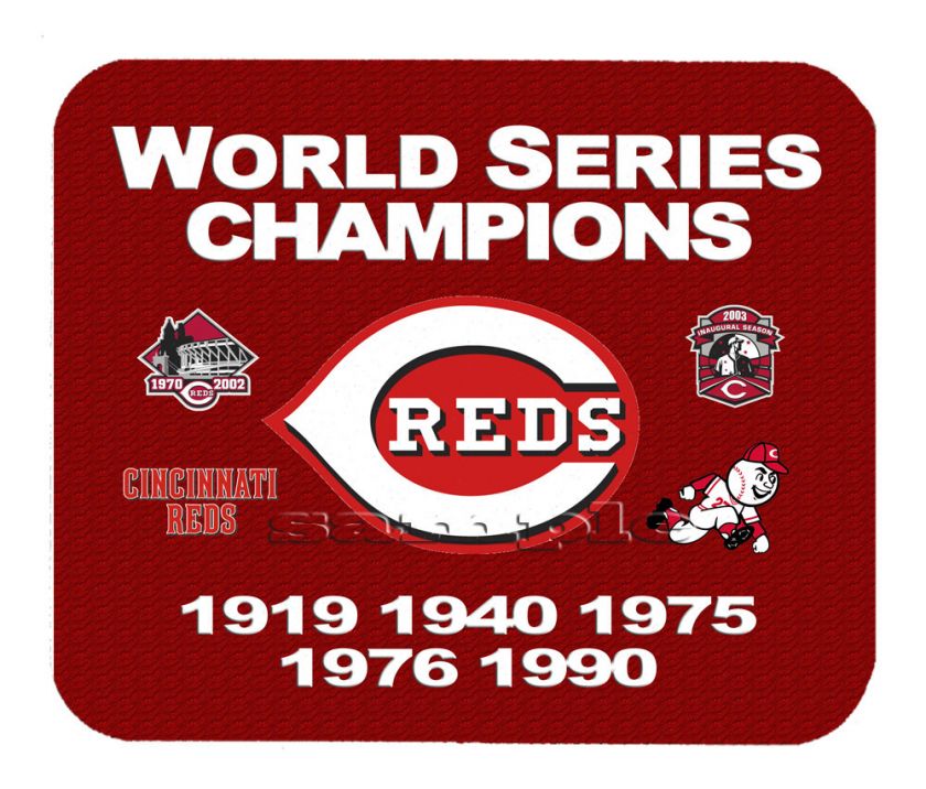 Item#367 Cincinnati Reds WS Banner Mouse Pad  