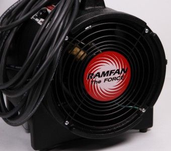 RAMFAN UB20XX HAZARDOUS LOCATION CONFINED SPACE BLOWER W/ 25 DUCT 