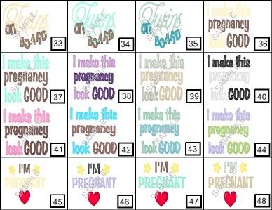 BABY SHOWER MODERN SCRATCH OFF TICKET CARD 48 DESIGNS  