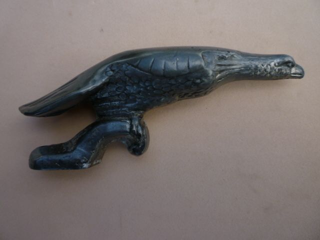 Vintage Car Mascot Hood Ornament Bird  