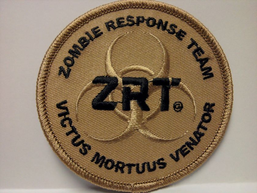 Zombie Response Team Tan/Black Patch  