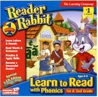 LEARN TO READ WITH PHONICS GRADE 1 & 2 * PC / MAC * NEW  