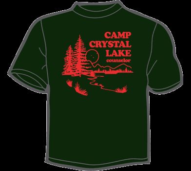 CAMP CRYSTAL LAKE T Shirt MENS vintage friday the 13th  