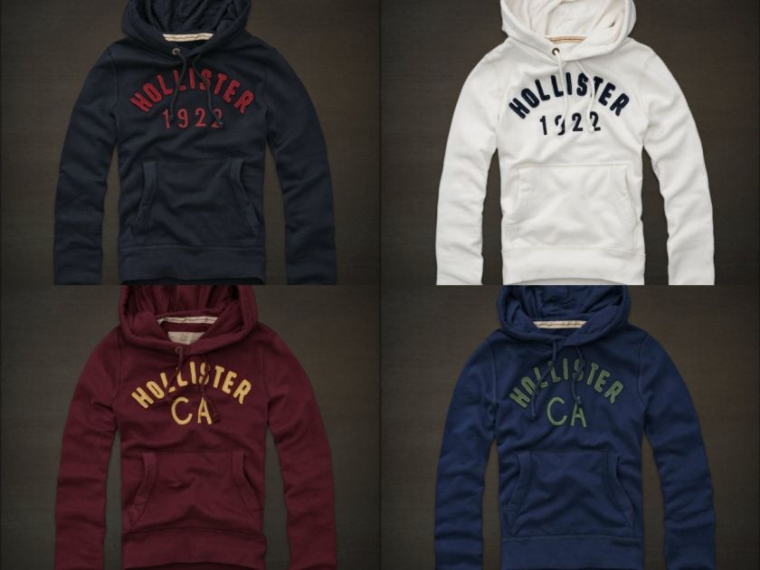 HOLLISTER MENS SANTA MONICA HOODIES SIZES M,L,XL NWT  