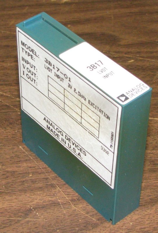 Analog Devices LVDT Input Module 3B17  