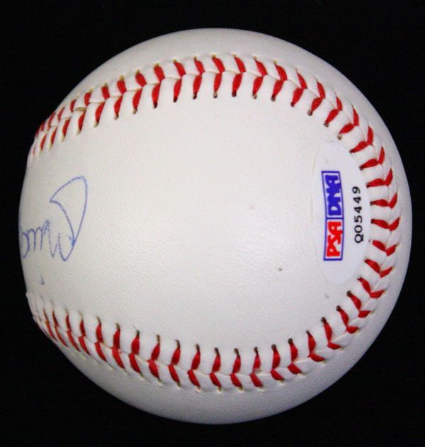 MICKEY MANTLE SIGNED AUTOGRAPHED BASEBALL BALL PSA/DNA #Q05449  