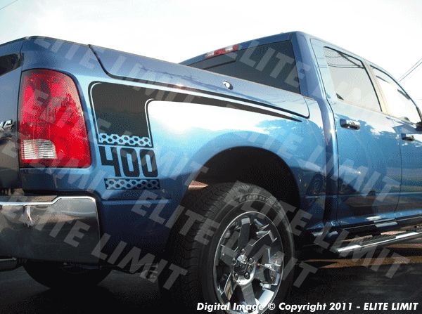 Dodge Ram Truck Stripes Decals HOCKEY Vinyl Sticker Kit  