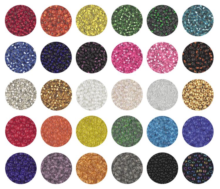 Sequin Beads Glass Seed Beads Rocailles *30 colors*  