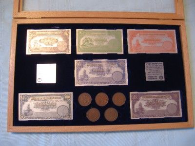 PALESTINE CURRENCY BOARD 1927 MANDATE BANKNOTE REPLICAS  