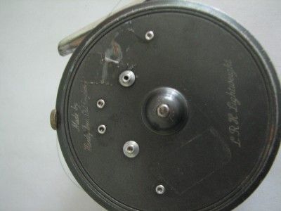 Vintage Hardy Brothers LRH Lightweight Fly Fishing Reel W/ Case  