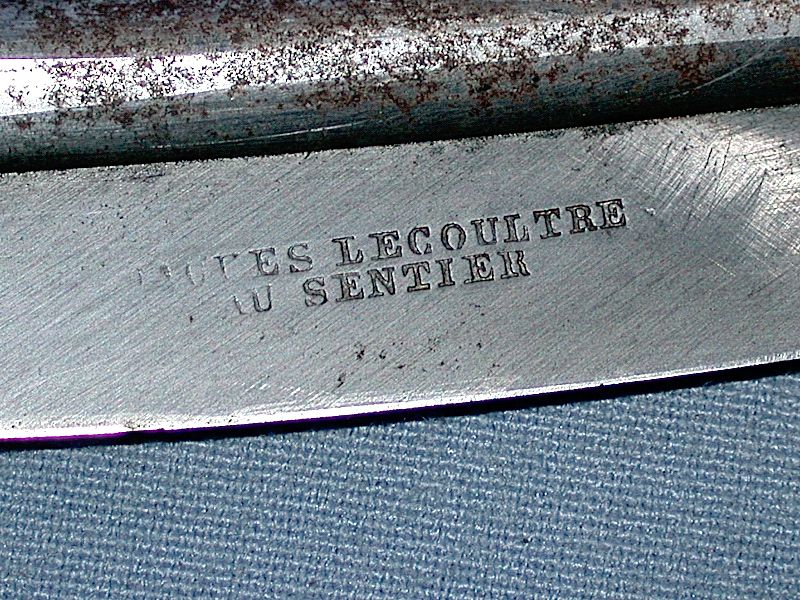 Lovely Antique Swiss JAQUES LECOULTRE Straight Razor by Importer TO 