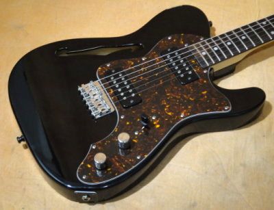 FENDER JAPAN TELECASTER THINLINE TN72DP/BLK MIJ SUPER DISTORTION PUs 