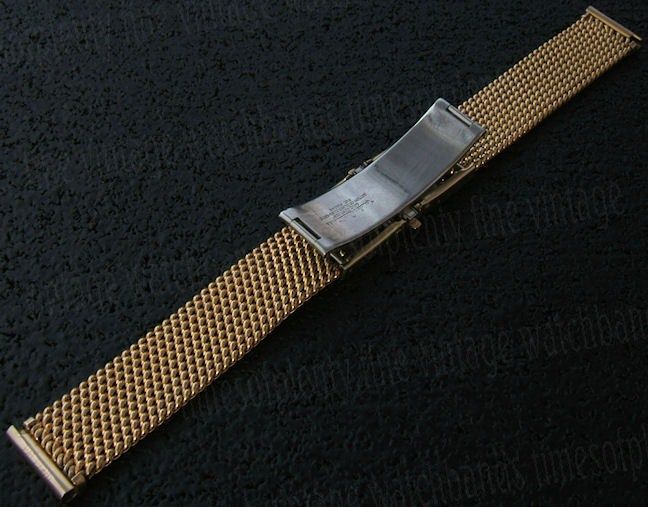 NOS 5/8 Kreisler USA Gold gf 1950s Vintage Watch Band  