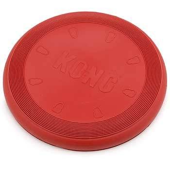 KONG FLYER _Small or Large_ Rubber Soft Catch Frisbee  