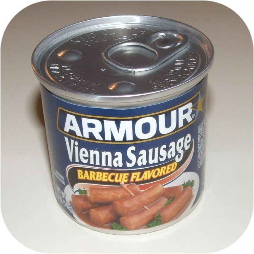 Barbecue Armour Star Vienna Sausage 5 oz Can Meat BBQ  