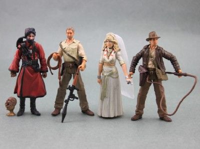 FREE SHIP LOT 9 PCS INDIANA JONES His Wife Russian Colonel Dovchenko 