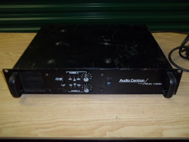 Audio Centron RMA 1000 Amplifier ? LOOK  