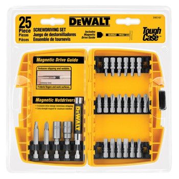 DEWALT 25 Piece Screwdriving Set DW2167 NEW  