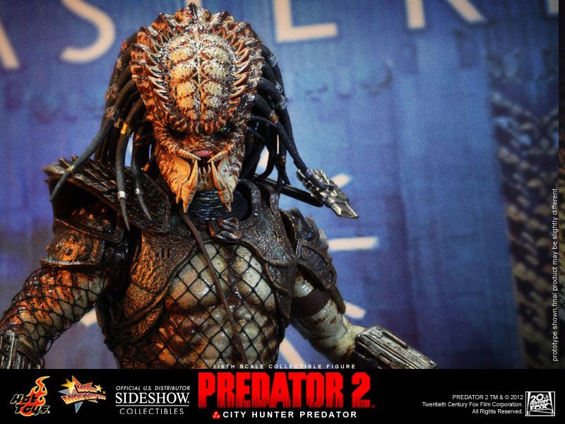   Predator 2  City Hunter Predator HOT TOYS FIGURE