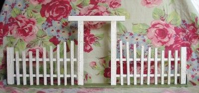 Easter Spring Garden Gate Fence Mini Christmas Decoration  