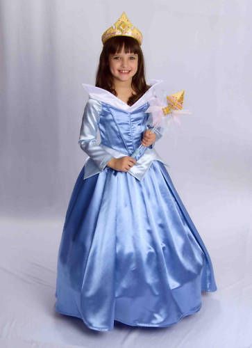 STUNNING Sleeping Beauty AURORA Costume GOWN  