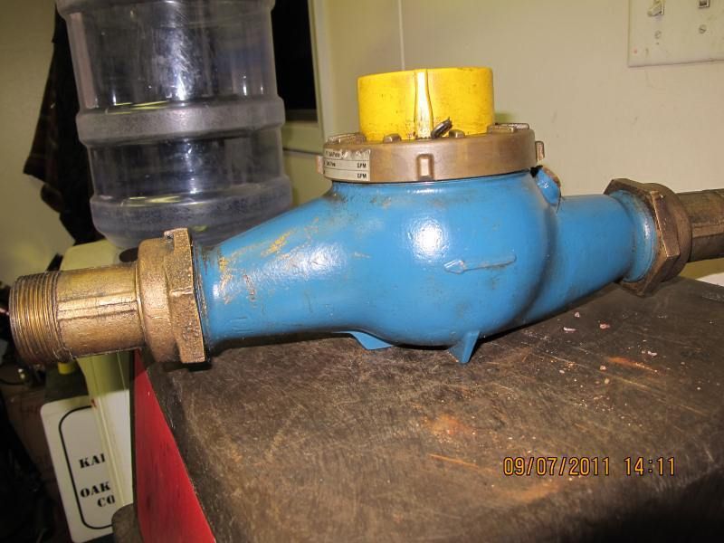 Niagara Turbine Flow Meter Model 123 MTX 1 ½”  