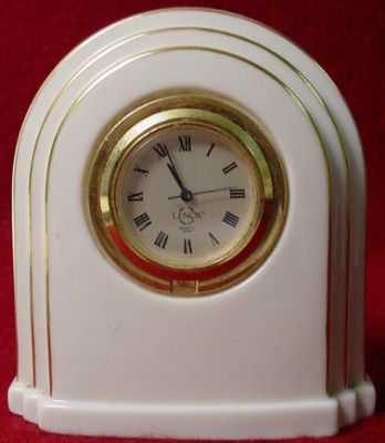 LENOX china ETERNAL pattern QUARTZ CLOCK  