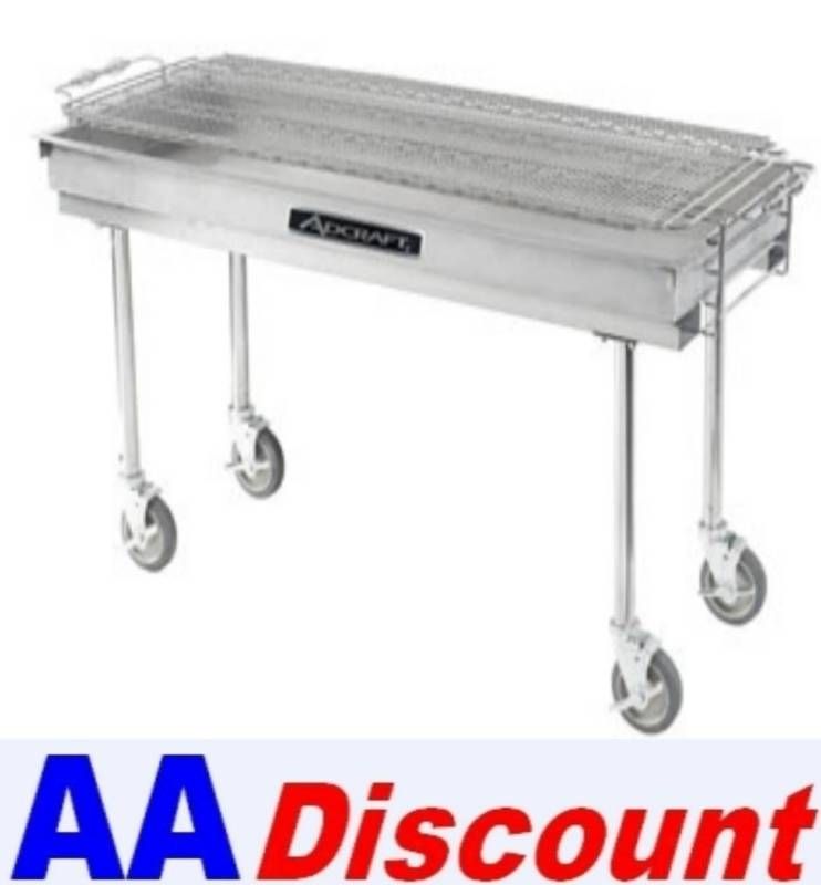 NEW ADCRAFT 60 CHARCOAL PORTABLE GRILL OUTDOOR CG 60  