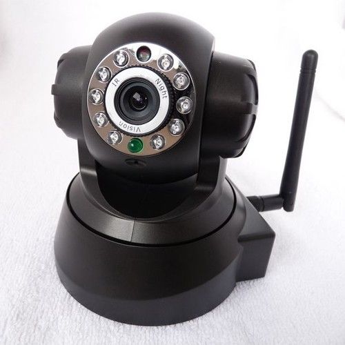 Wireless 300K Pixels High Speed Dome IP Camera Internet Security 