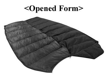 100% Natural Goose down Sleeping Bag Nylon Ripstop  