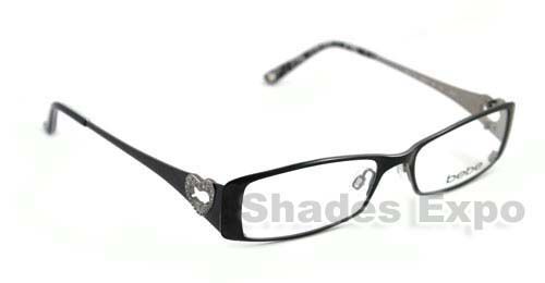 NEW BEBE EYEGLASSES BB 5014 BLACK JET AMBITIOUS AUTH  