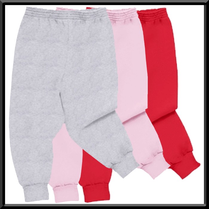 Blank Cotton TODDLERS SWEATPANTS SWEAT PANTS 2T,3T,& 4T  