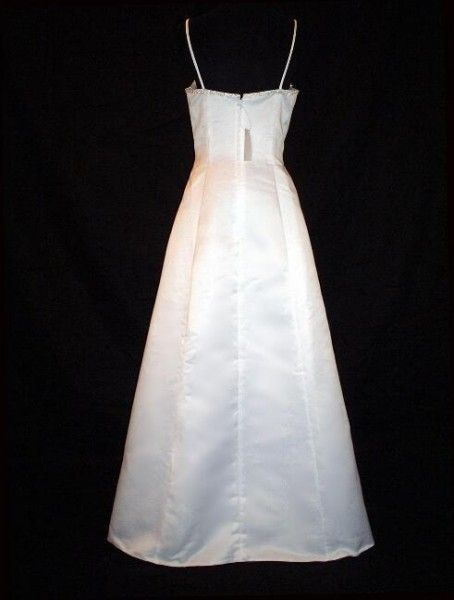 PC Train Long Sleeve Wedding Gown Dress size 4 to 24  