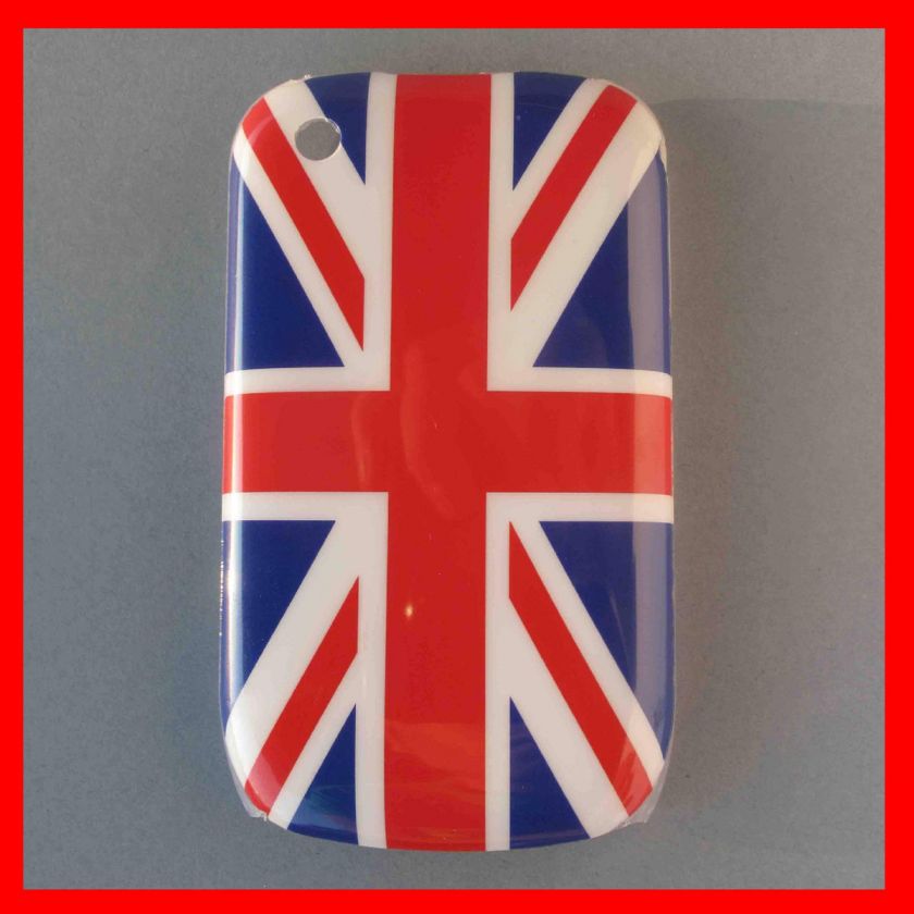 CARCASA FUNDA BLACKBERRY 8520 / 9300   INGLATERRA / ENGLAND  