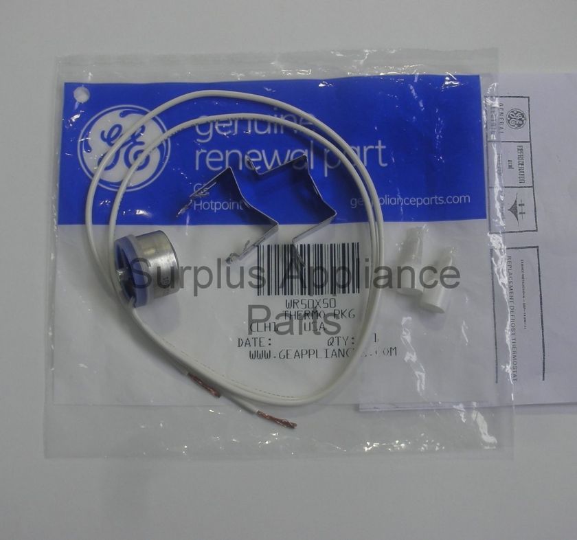 GE Refrigerator Defrost Thermostat WR50X50 NEW OEM  