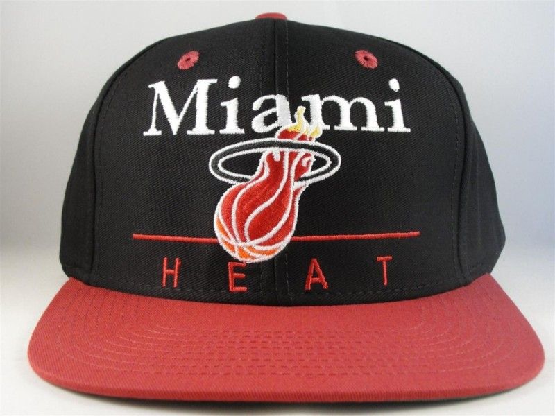 NBA MIAMI HEAT RETRO SNAPBACK HAT ADIDAS NEW HOT  