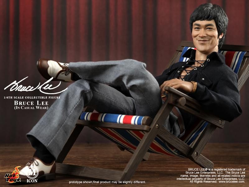   action figures the 1 6th scale bruce lee collectible figure in casual