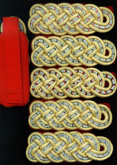 German Wurtembug Genls Shoulder Boards Oversized WW1  