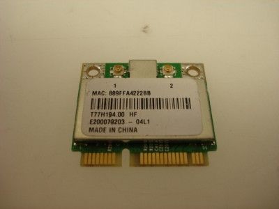 Broadcom BCM94313HMG2L 802.11n Wireless WLAN Half Mini PCI E Card 