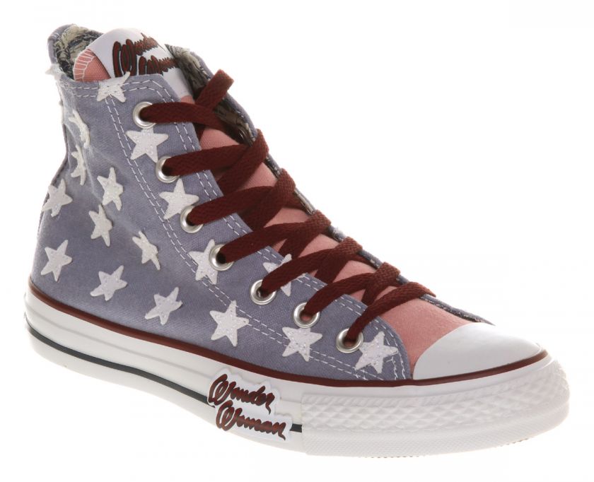 Converse All Star Hi Wonder Woman Trainers Shoes  