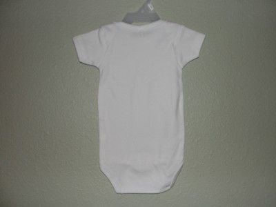 New York Giants Baby One Piece 6 12 Months White NWOT  